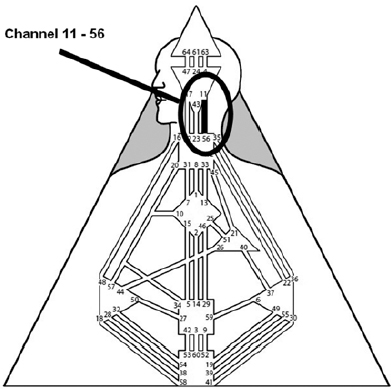 Канал 11-56 (56-11) Любознательности дизайна человека